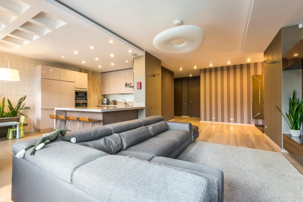 Accueil aménagement moderne